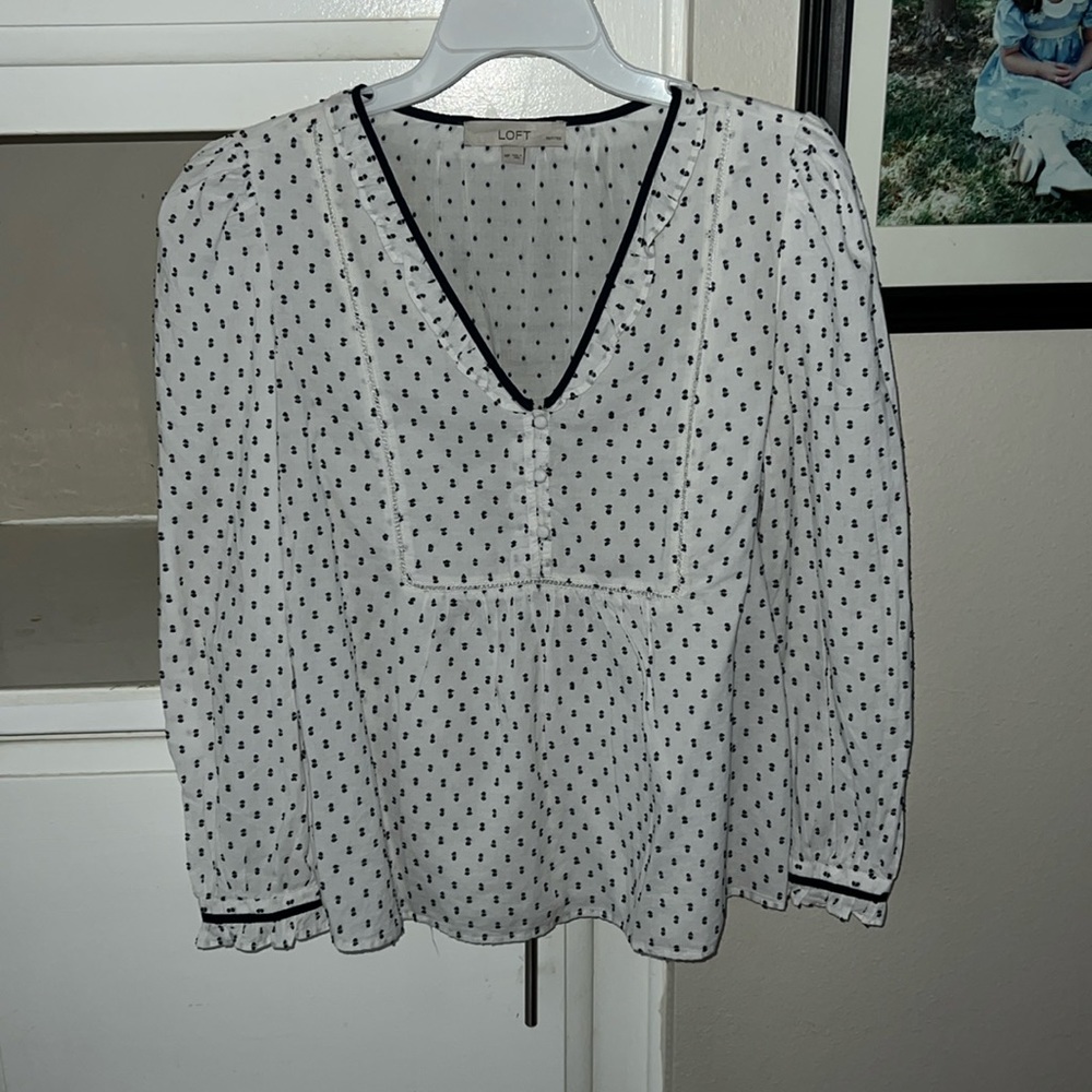 Loft Blouse size Petite Medium